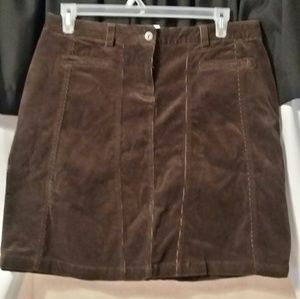 Womens Chocolate brown skirt